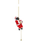 🎁Early Christmas Hot Sale 50% OFF🎅Electric Fireplace Climbing Santa Claus Musical Toys