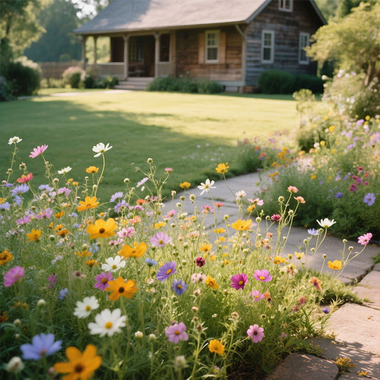 🌺 Fargerik frøblanding for villblomster for alle årstider