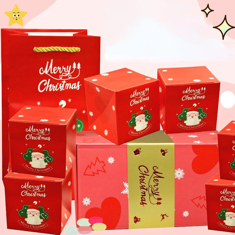 🎅Tidlig jul - 50% rabatt🎄Eksplosiv pop-up overraskelsesgaveeske