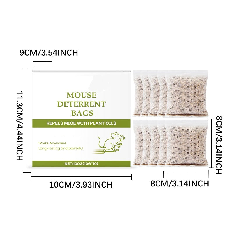 Langvarige museskremende poser