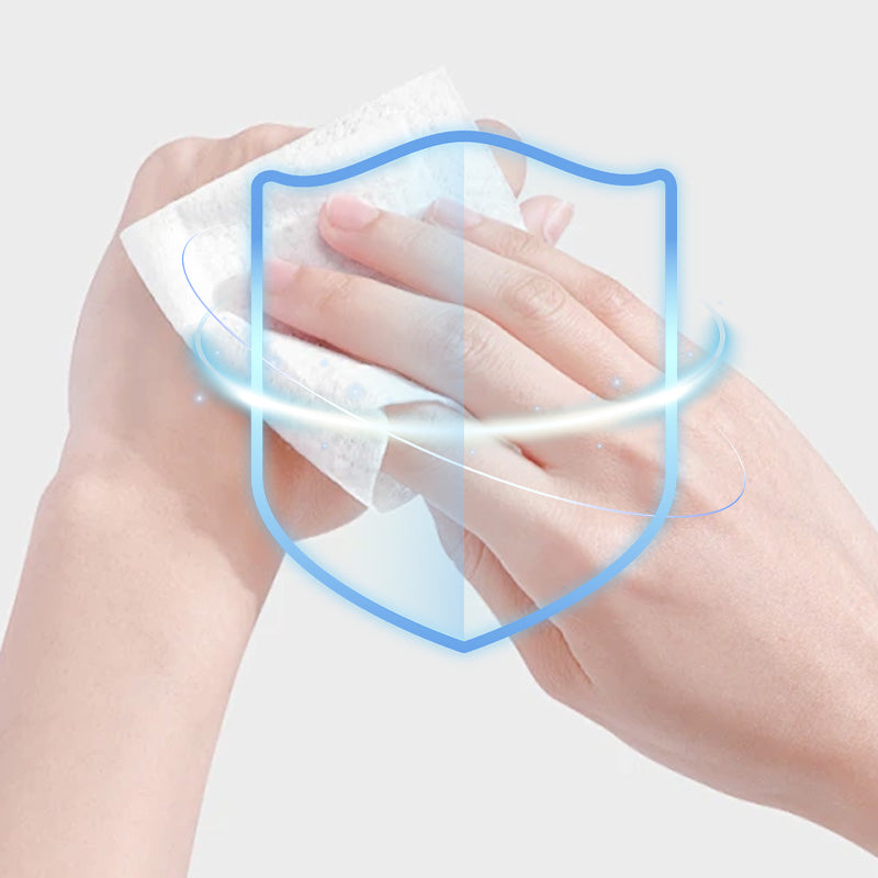 Våtkluter for rengjøring av dunjakker uten vask