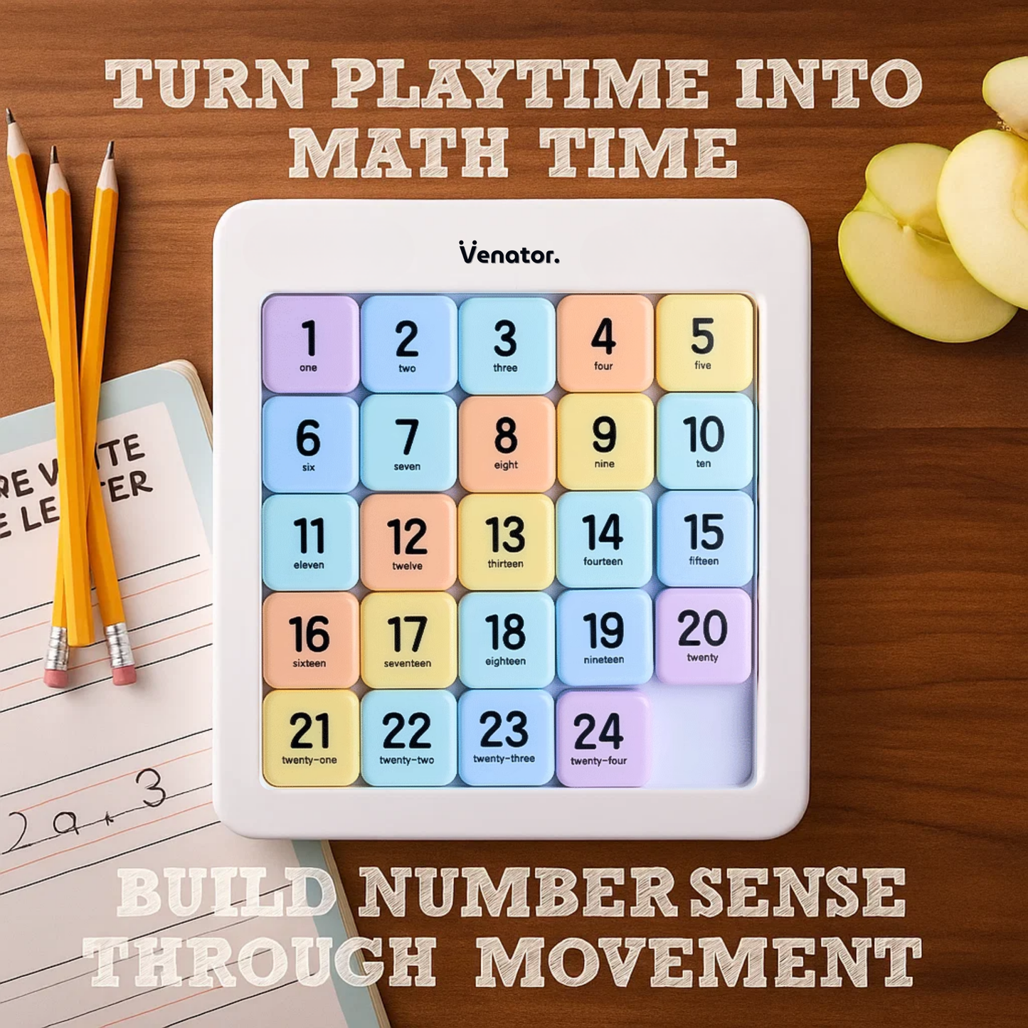 🎄 Skyveblokkpuslespill for hjernetrening - Den perfekte julegaven! 🎁