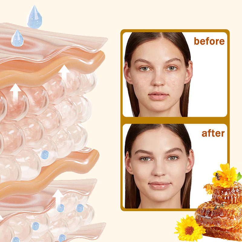 Økologisk storfekjøttfettbalsam med honning – Fuktighetskrem