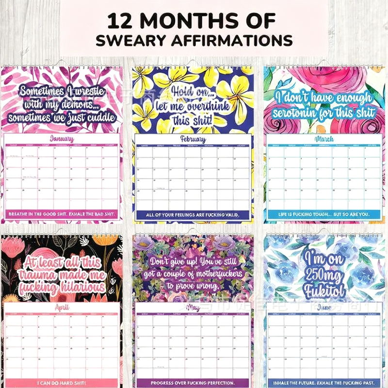 2026 Funny Mental Health Calendar