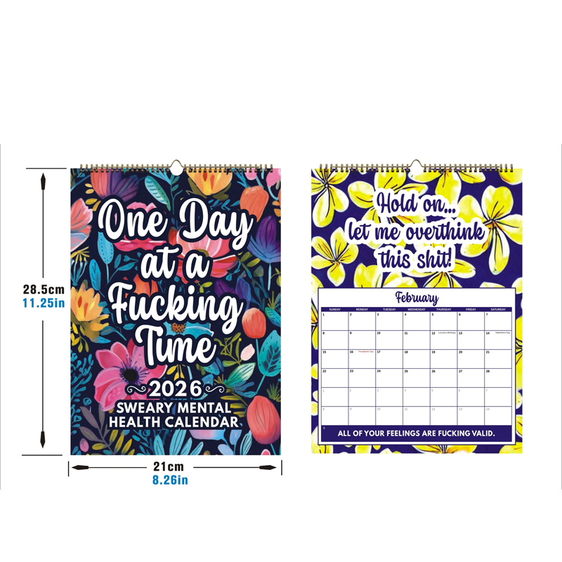 2026 Morsom kalender for mental helse