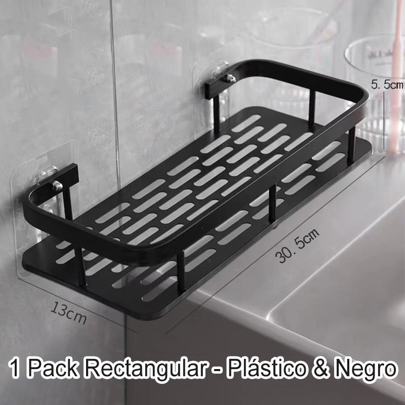 Hjørne dusjhylle uten boring med kroker