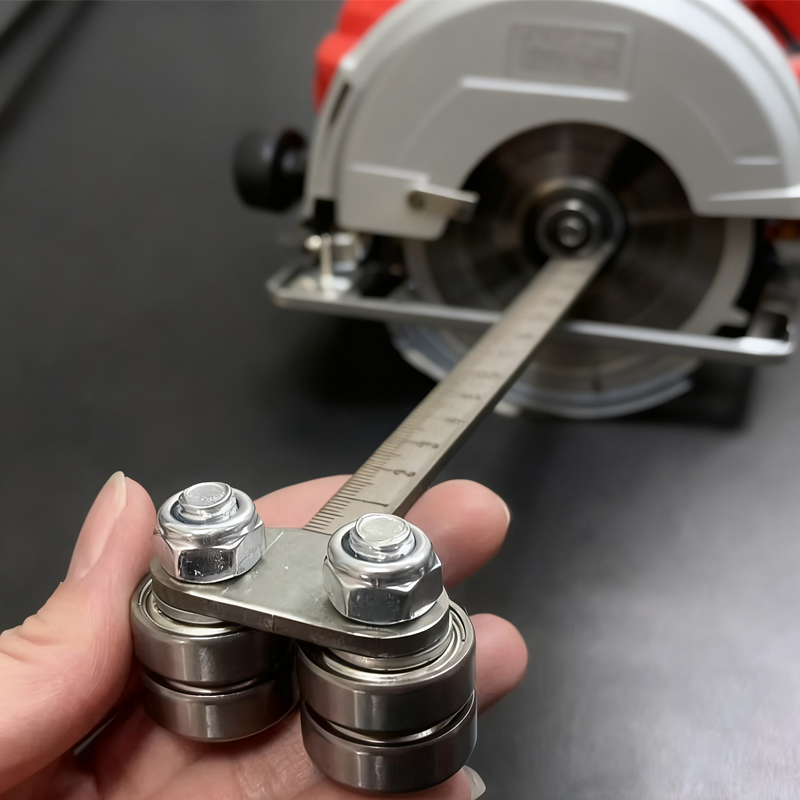 Rustfritt stål linjal for sirkelsag