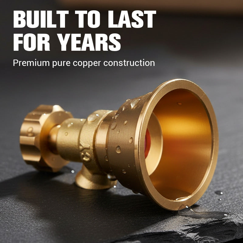 Justerbar messingdysespray for landbrukssprøyte