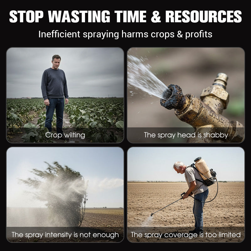 Justerbar messingdysespray for landbrukssprøyte