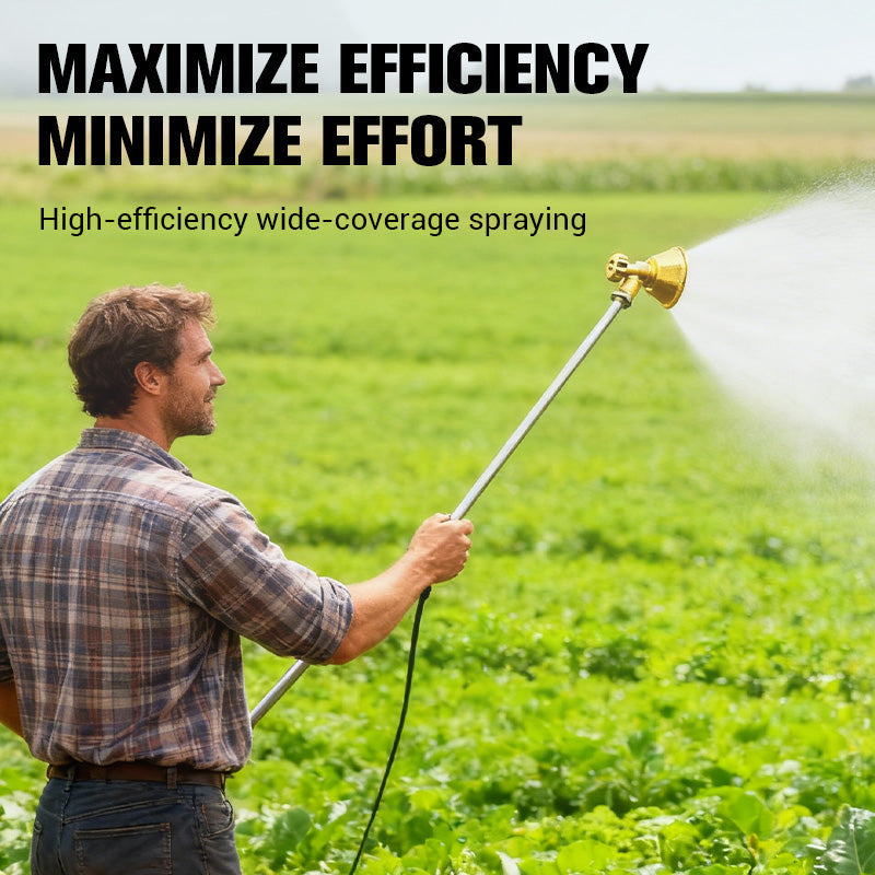 Justerbar messingdysespray for landbrukssprøyte