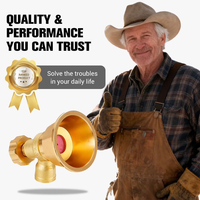 Justerbar messingdysespray for landbrukssprøyte