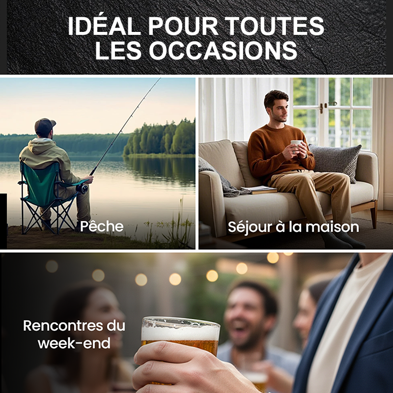 Vanntett sportsur for menn med selvlysende display