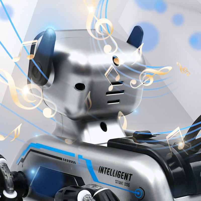Gestusfølsom stuntrobot hund leketøy til bil