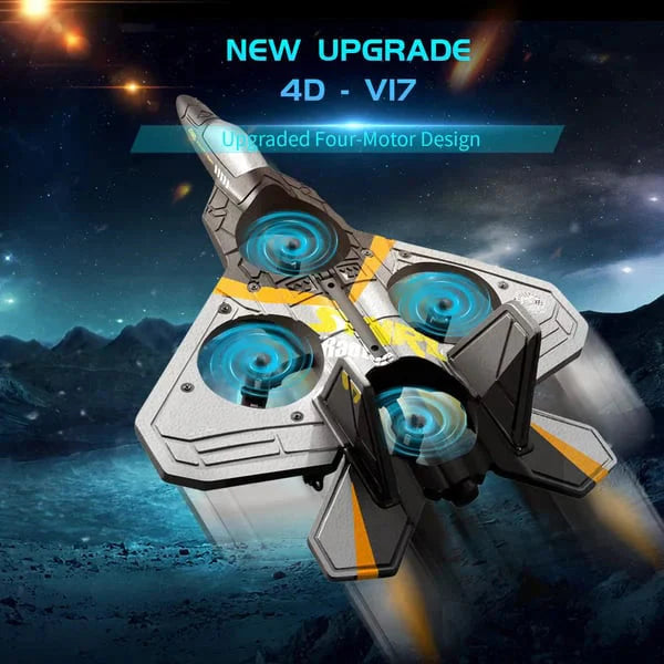 Jul med 49 % rabatt V17 Jet Fighter Stunt RC-fly for jetjagere