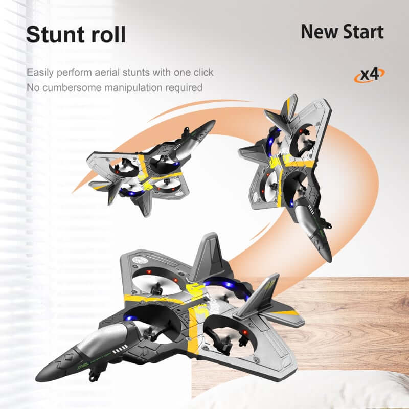 Jul med 49 % rabatt V17 Jet Fighter Stunt RC-fly for jetjagere