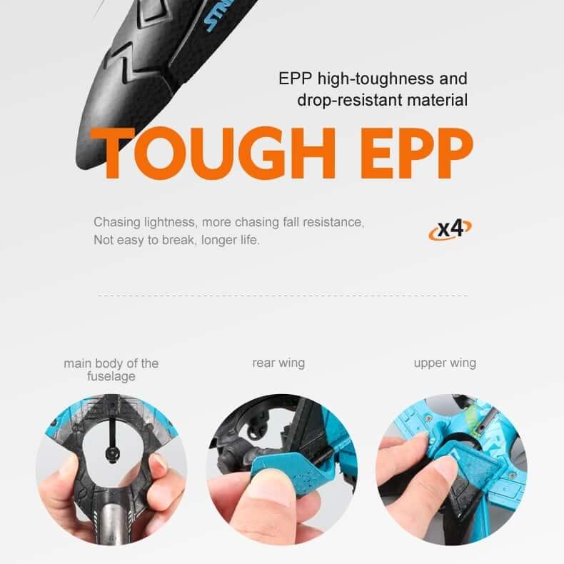 Jul med 49 % rabatt V17 Jet Fighter Stunt RC-fly for jetjagere