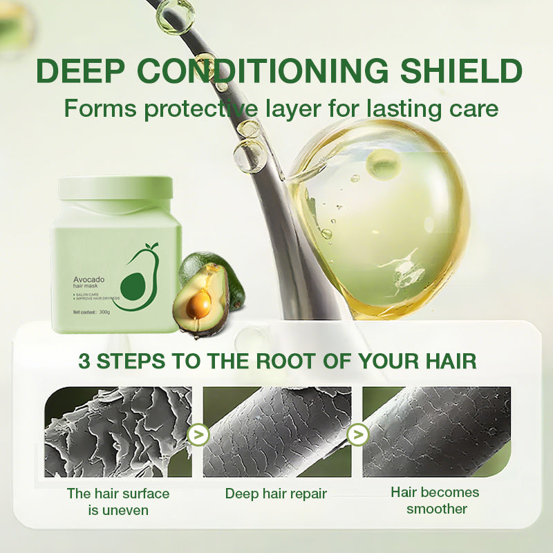 ✨ 50 % rabatt i begrenset tid – Avokado-hårbalsam for intensiv pleie