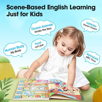 ✏️📚 Interactive English Learning Sound Book for Children