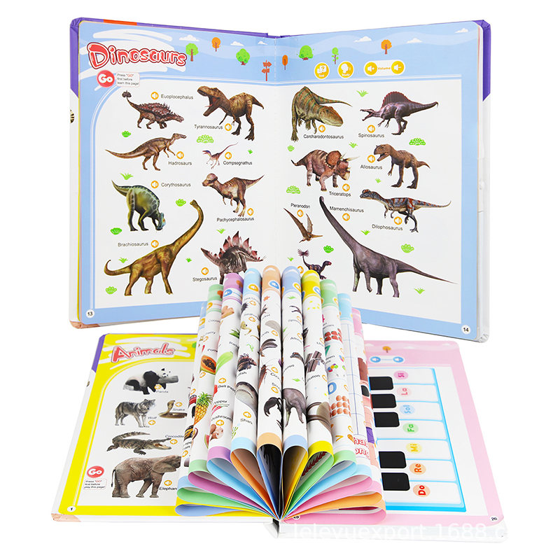 ✏️📚 Interactive English Learning Sound Book for Children
