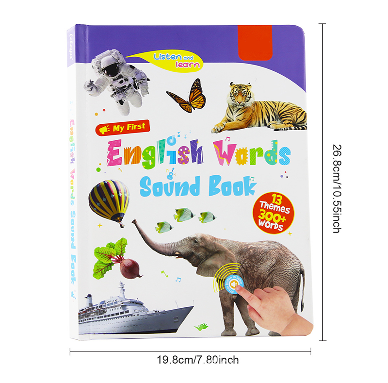 ✏️📚 Interactive English Learning Sound Book for Children