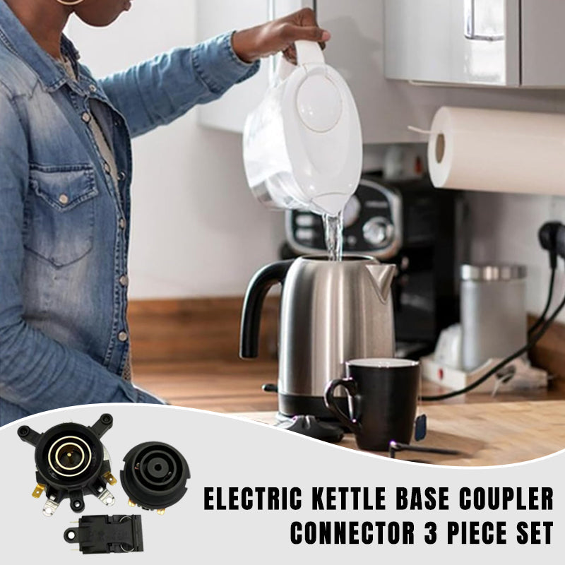 Koblingskontakt til vannkoker, 3-delers sett