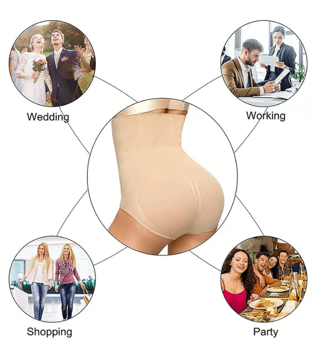 Høytlivs Formende Truser med Magekontroll