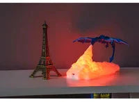 🔥3D-printet dynamisk balanse Dragon LED-nattlys🐲