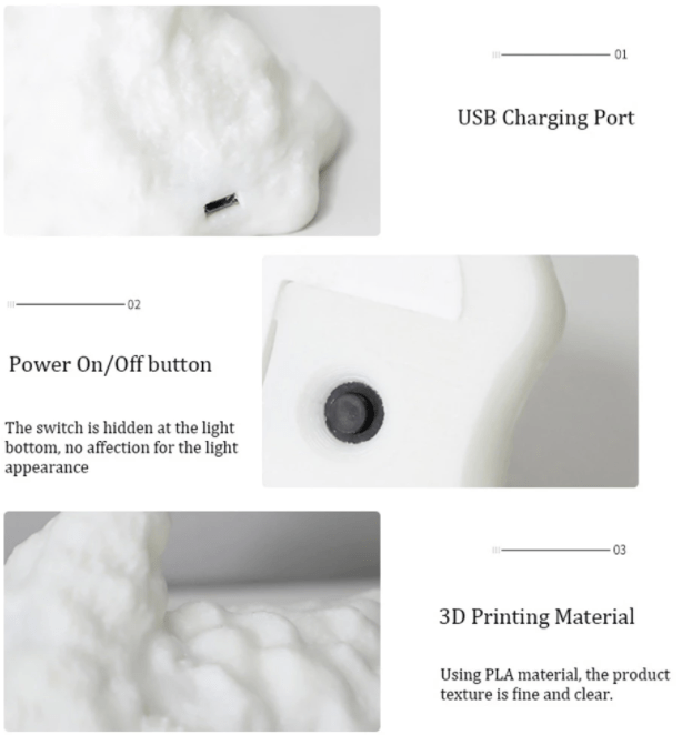 🔥3D-printet dynamisk balanse Dragon LED-nattlys🐲