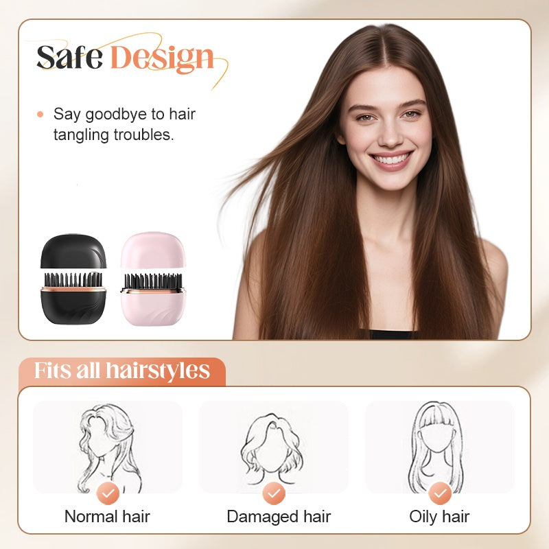 Mini trådløs hårrettingskam