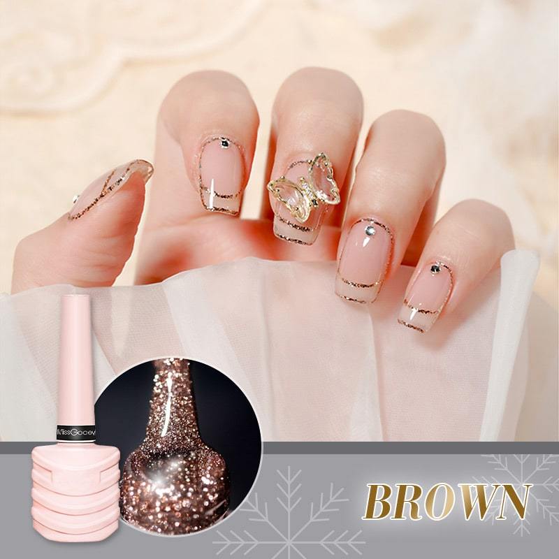 ✨Julesalg 50 % rabatt 💖Glitrende diamantneglelakk💅