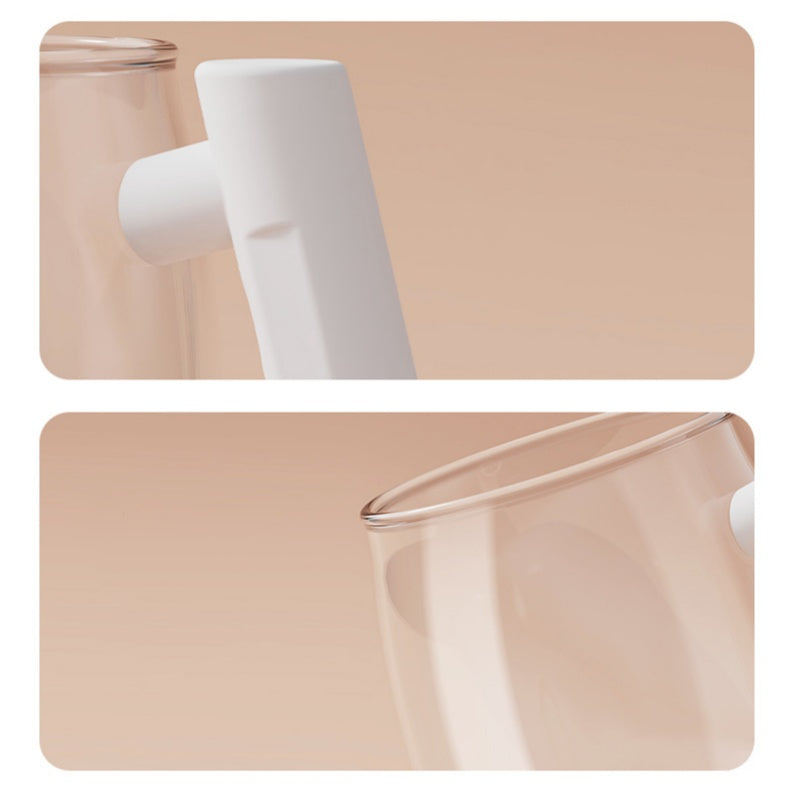 Bærbar elektrisk kaffekopp med håndtak