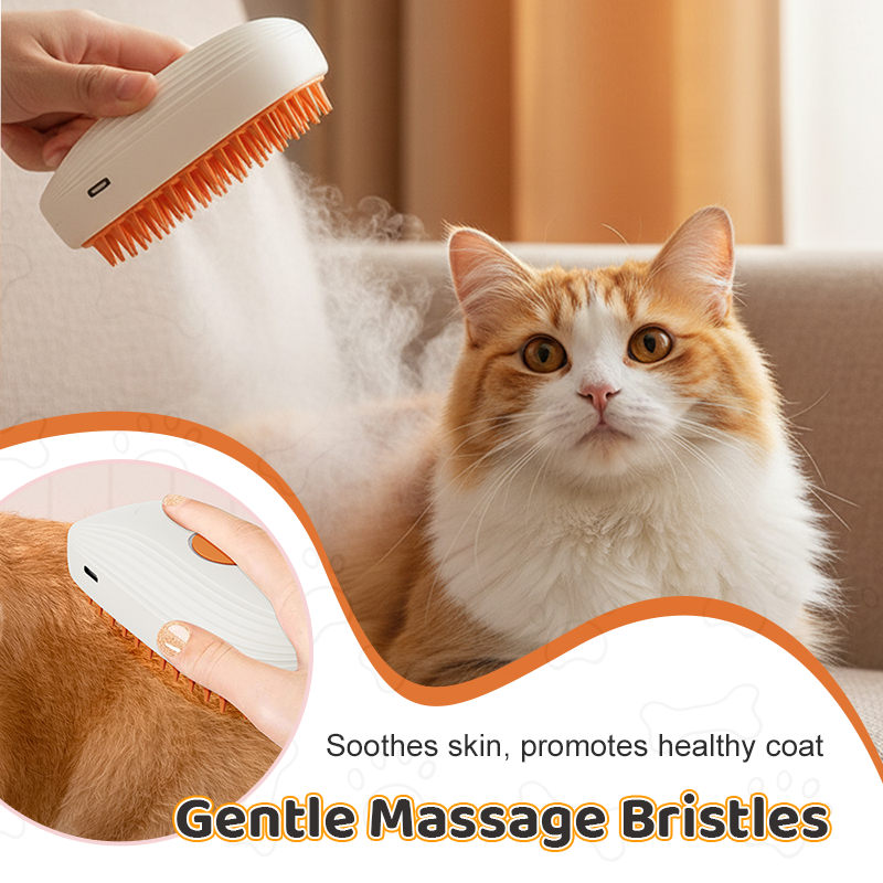 3-i-1 dyrespray og pleiekam