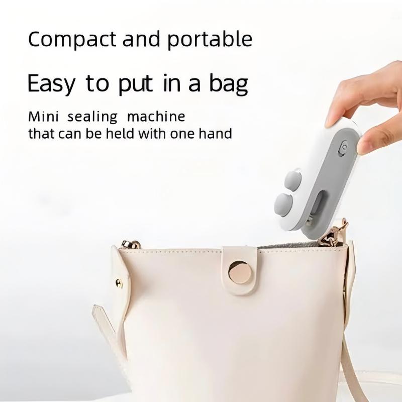 Mini oppladbar snackpose-varmeforsegler