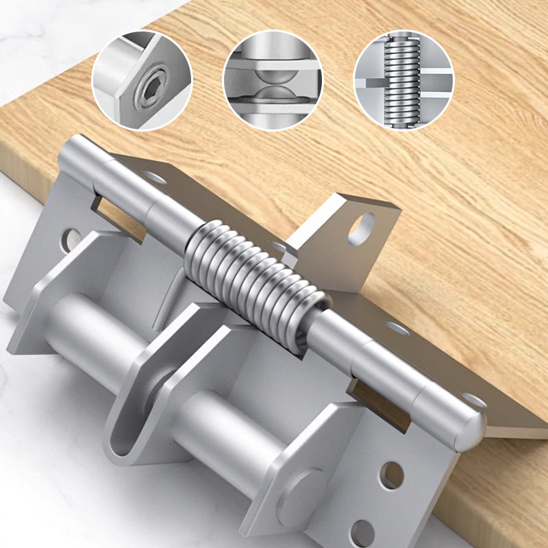 Selvlukkende fjærhengsel (utstyrt med skruer)