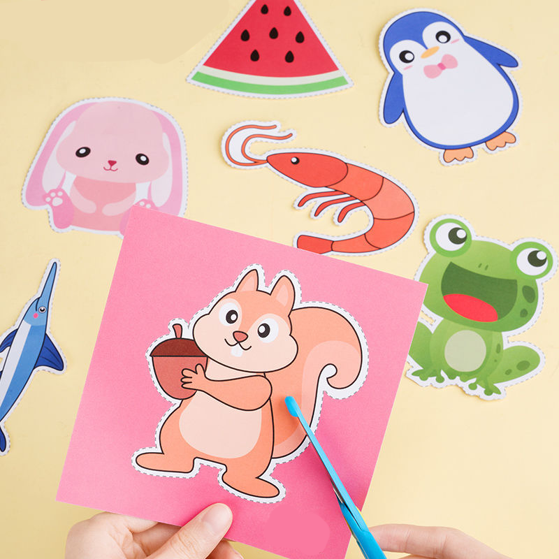 Papirklipingssett for barn