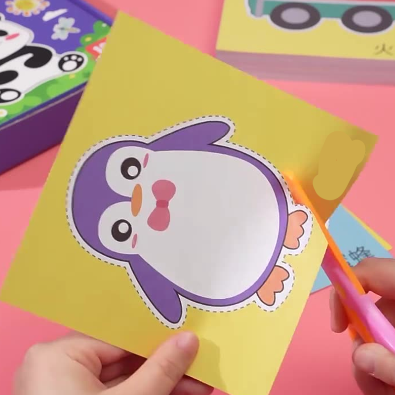 Papirklipingssett for barn