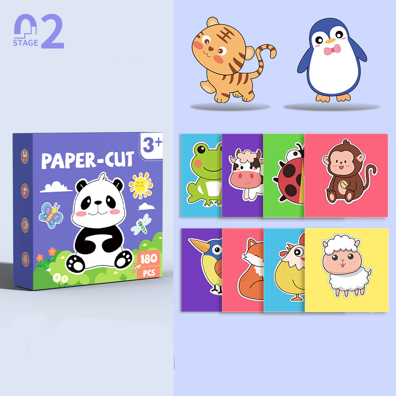 Papirklipingssett for barn