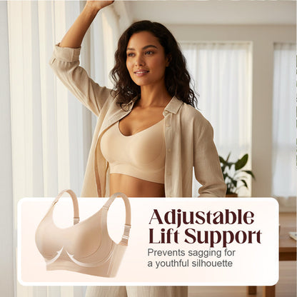 Anti-Sag Full Coverage Wireless Support Bra