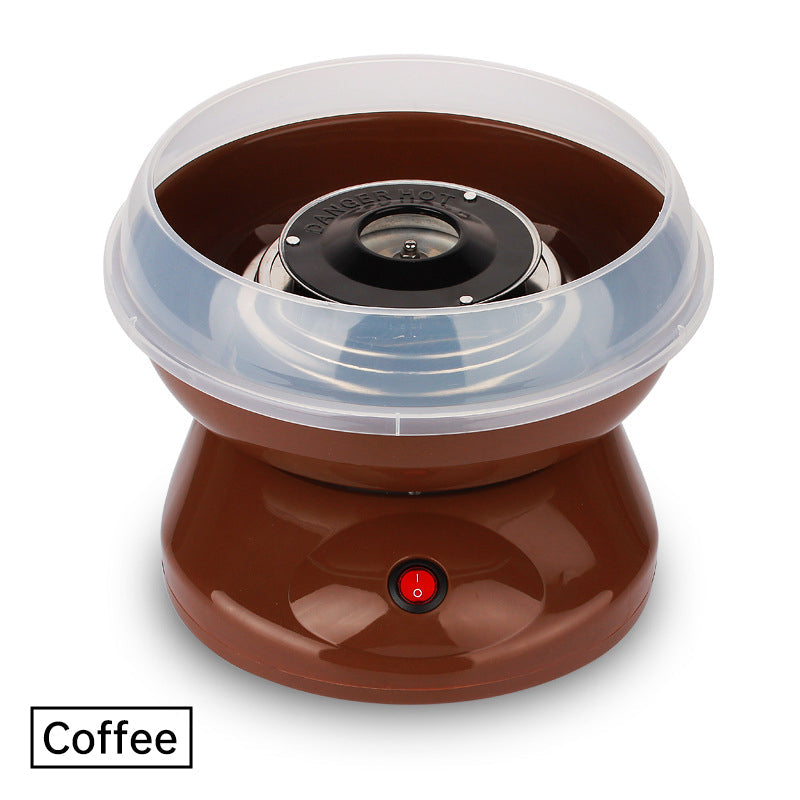 Mini elektrisk sukkerspinnmaskin for hjemmebruk