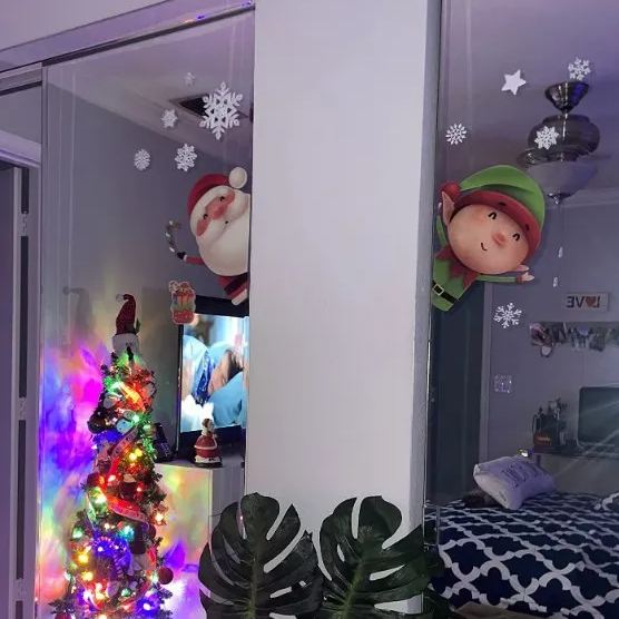 ❄Julevindusklistremerker