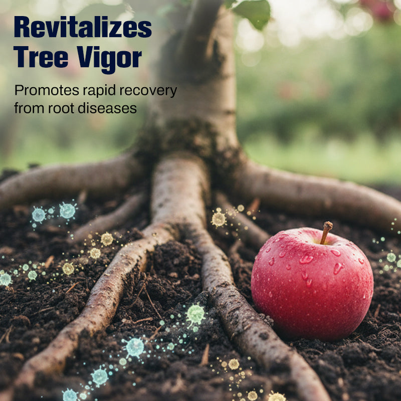 Mikrobielt rengjøringsmiddel for frukthager