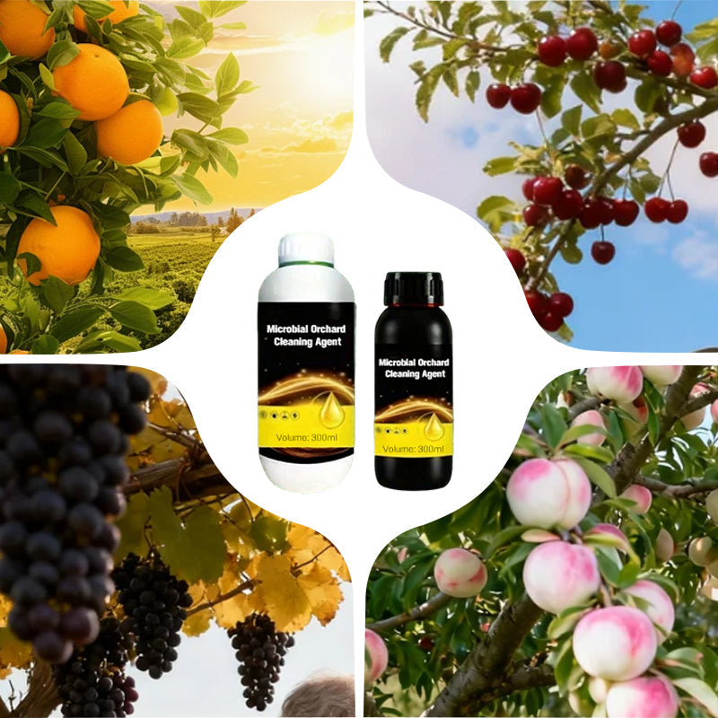 Mikrobielt rengjøringsmiddel for frukthager