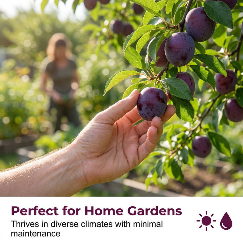 Premium plommefrø til hjemmegartneri