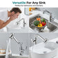 360° Rotating Mechanical Arm Faucet