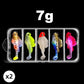 סט של 5 פתיונות רכים מסוג T-Tail עם קופסה