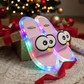 נעלי בית מצוירות עם תאורת LED