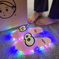 נעלי בית מצוירות עם תאורת LED