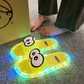 נעלי בית מצוירות עם תאורת LED